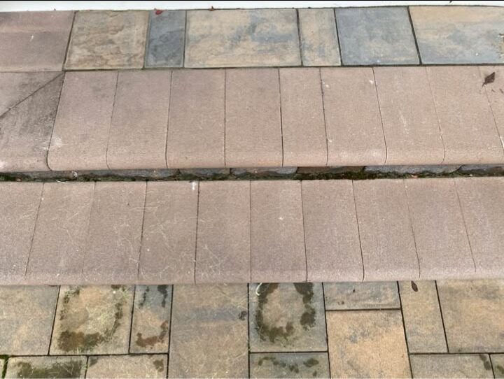 Stone-Look Stamped Walk